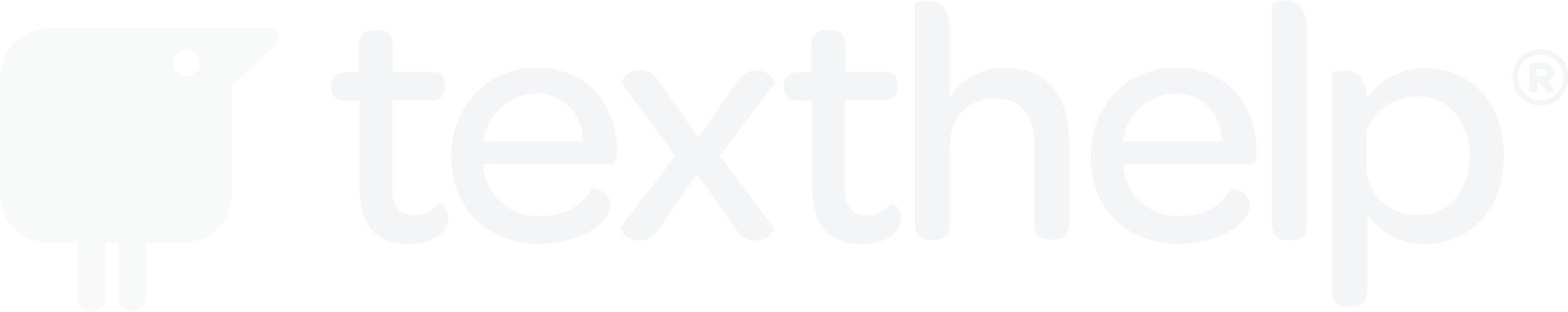 Logo texthelp white