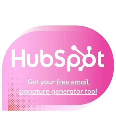 Email signature generator