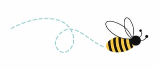 Bumble bee graphic