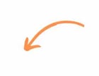 downward curve arrow