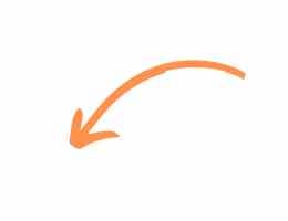 downward curve arrow